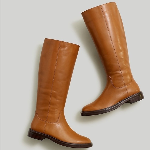 NEW Madewell The Drumgold Boot in Extended Calf NN039
